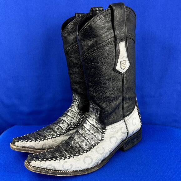 Wild West Boots Other - 🐎|•WILD WEST BOOTS•| Rad Cool Crocodile Boots Size 8.5 EE (Wide)